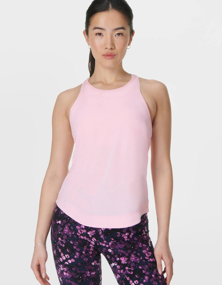 Womens Training Breathe Easy Run Tank Top - Pink