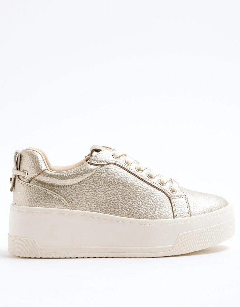 Platform Lace Up Trainers