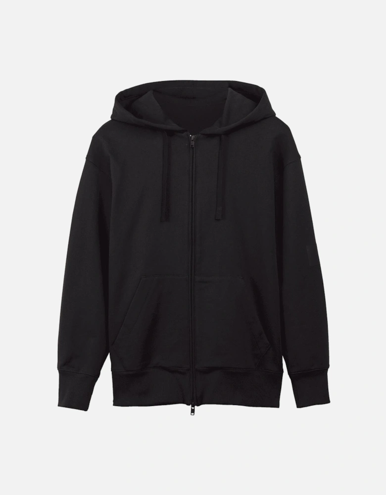 French Terry Zip Hoodie - Organic Cotton Terry Zip Hoodie