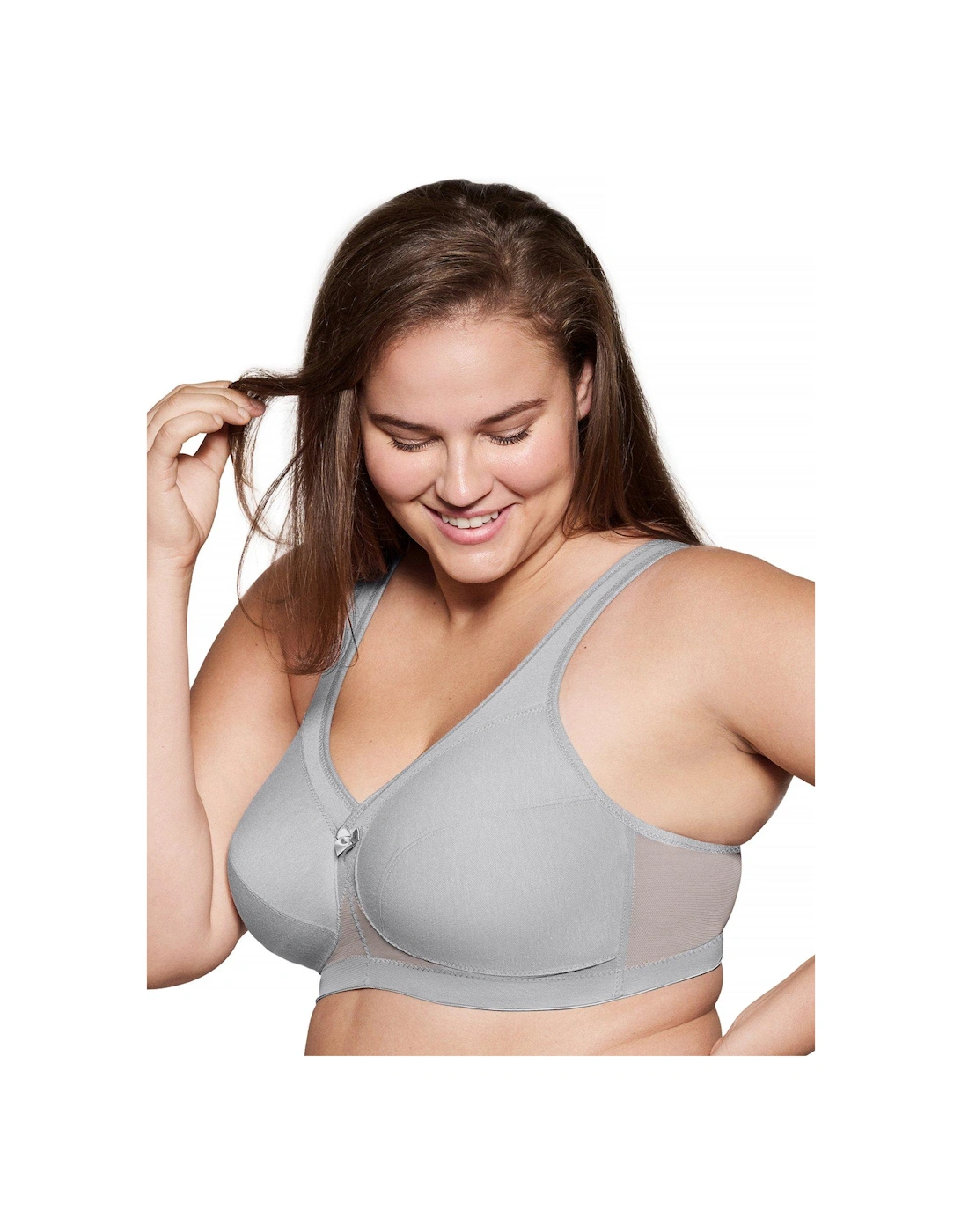 Magiclift Non Wire Support Bra - Grey