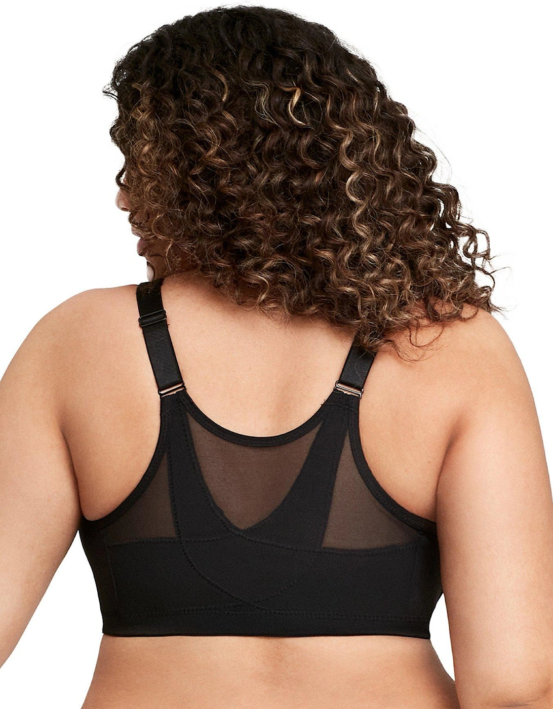 Front Close Posture Back Bra - Black