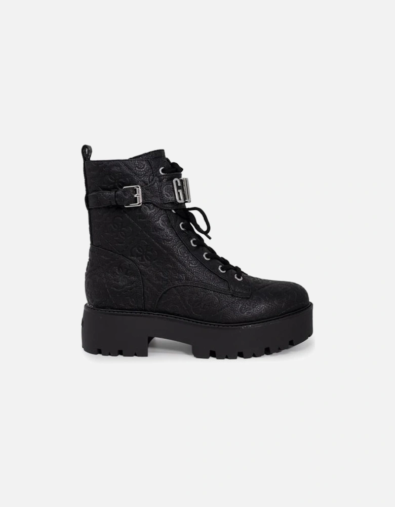 Black Polyethylene Boot Women