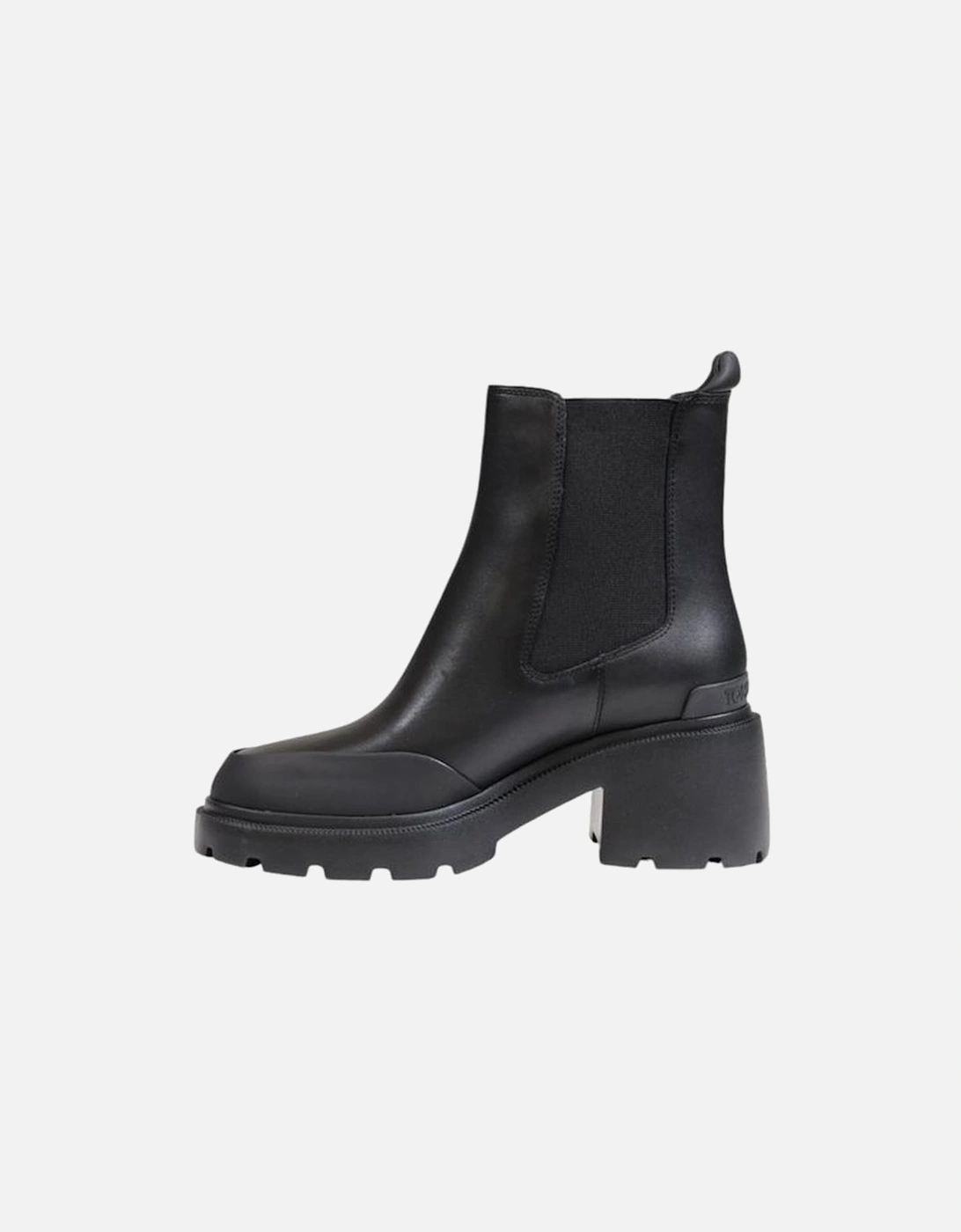 Black Leather Boot Women