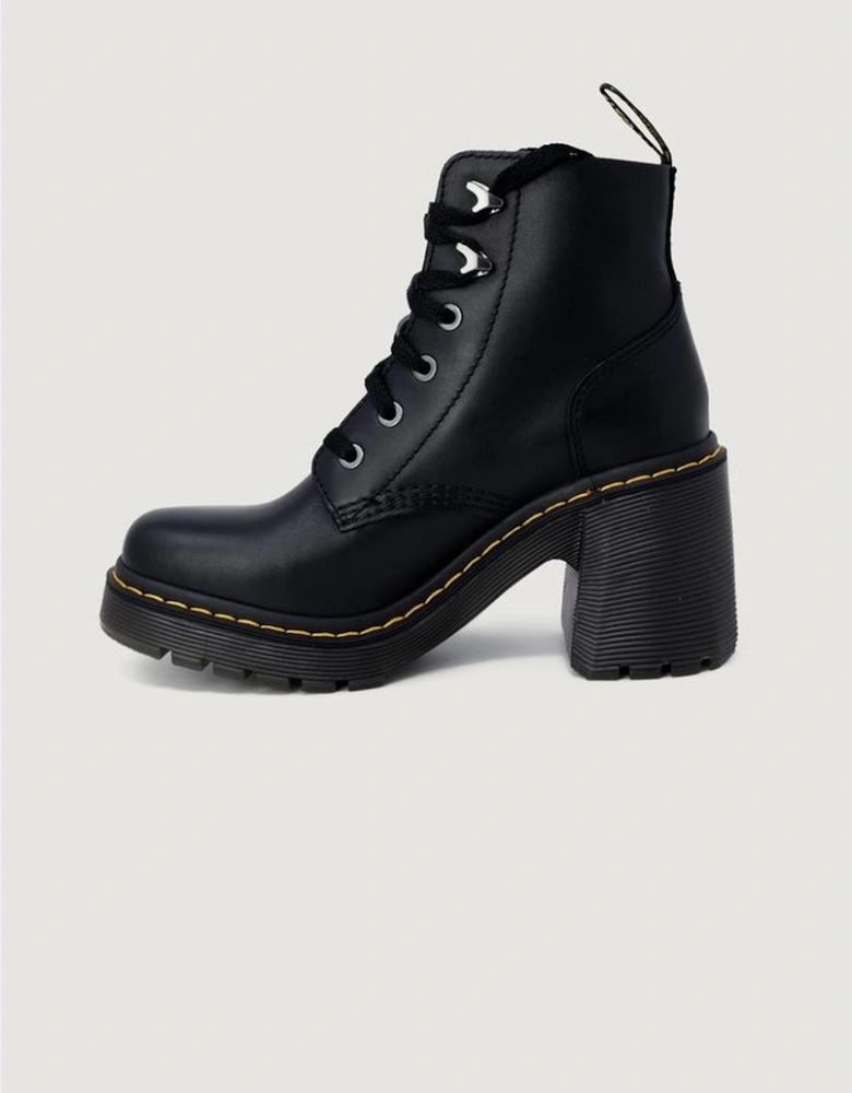 Black Leather Boot Women