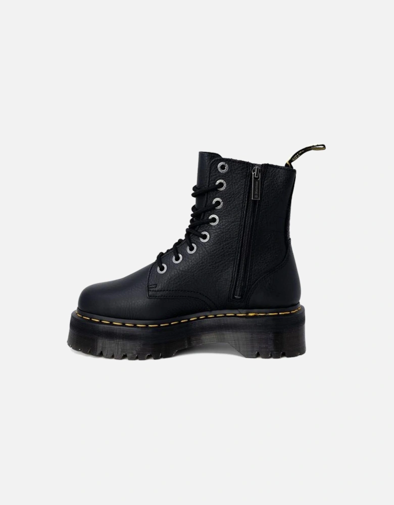 Black Leather Boot Women