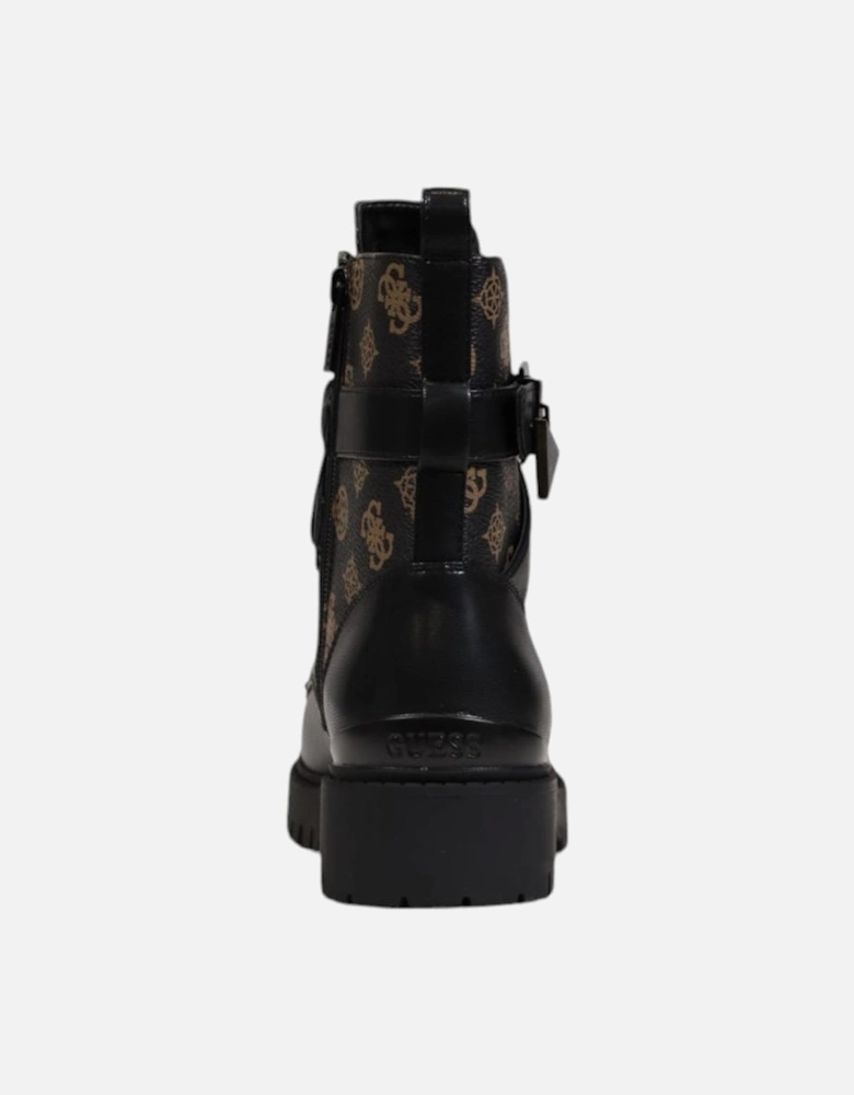 Black Polyethylene Boot Women