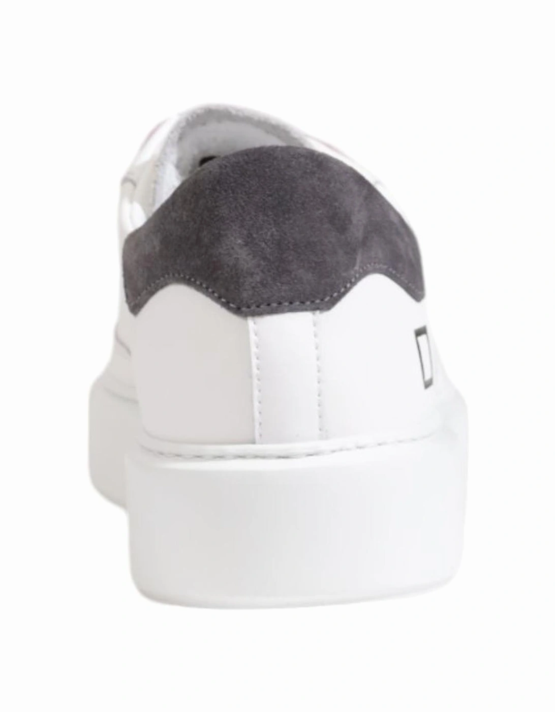 Gray Leather Sneaker Women