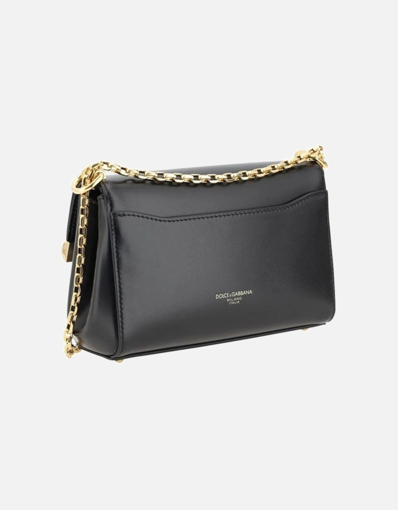 City Mini Shoulder Bag with Chain Strap Women - Black