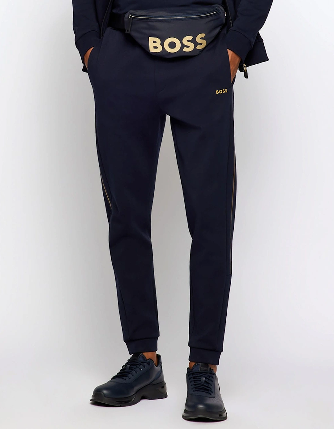 Hugo Boss Men's Mens Hadiko 1 Track Pants - Navy - Size: 33/32/32