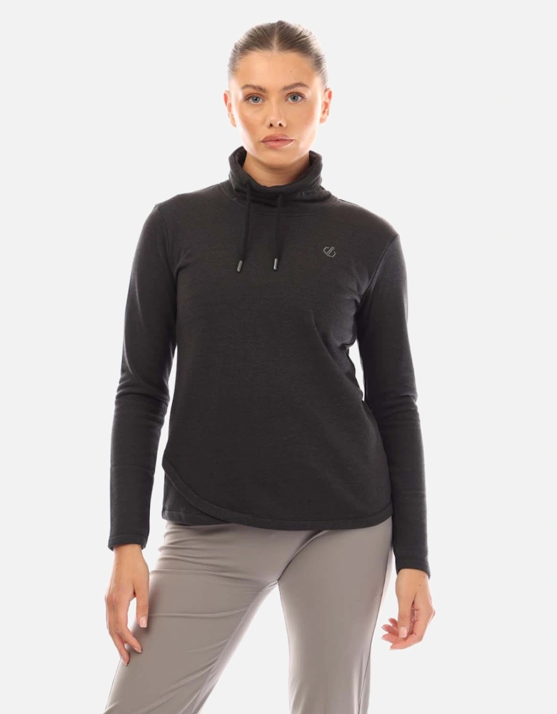 Swoop Slouch Collar Sweatshirt