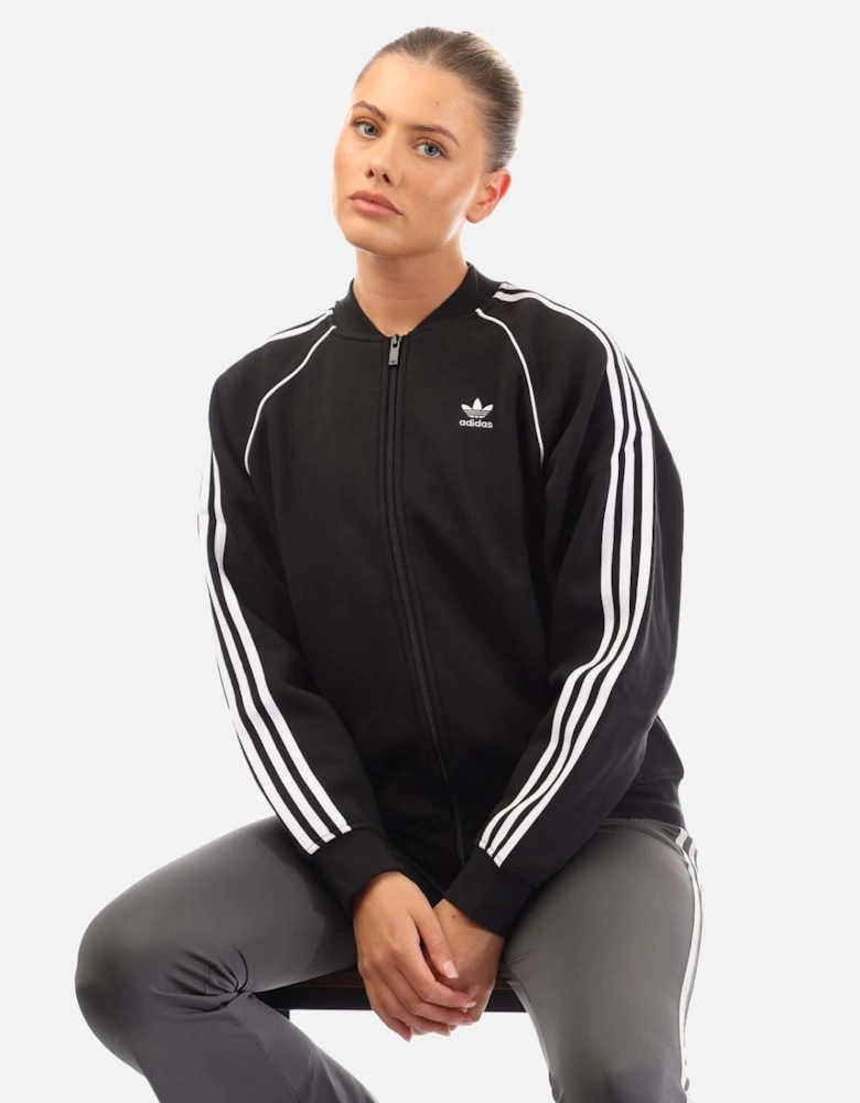 3-Stripes Fleece Bomber Jacket