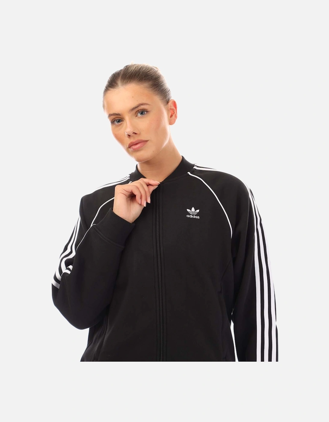 3-Stripes Fleece Bomber Jacket