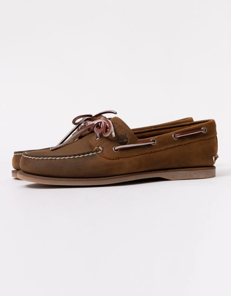 Mens Classic 2-Eye Boat Shoe