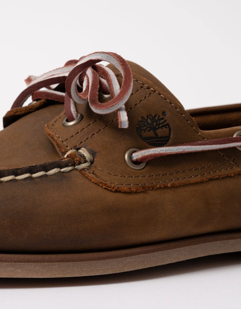 Mens Classic 2-Eye Boat Shoe