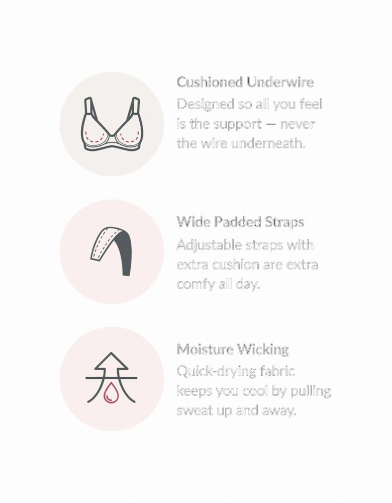 Low Cut Wonderwire Lace Bra