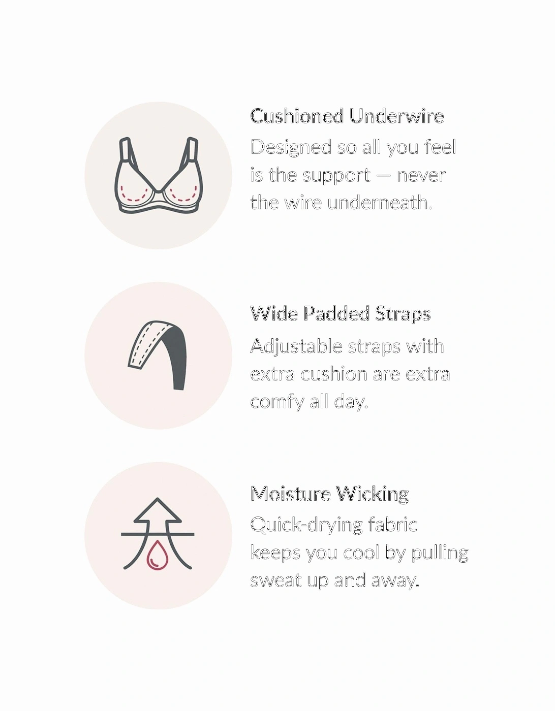 Low Cut Wonderwire Lace Bra