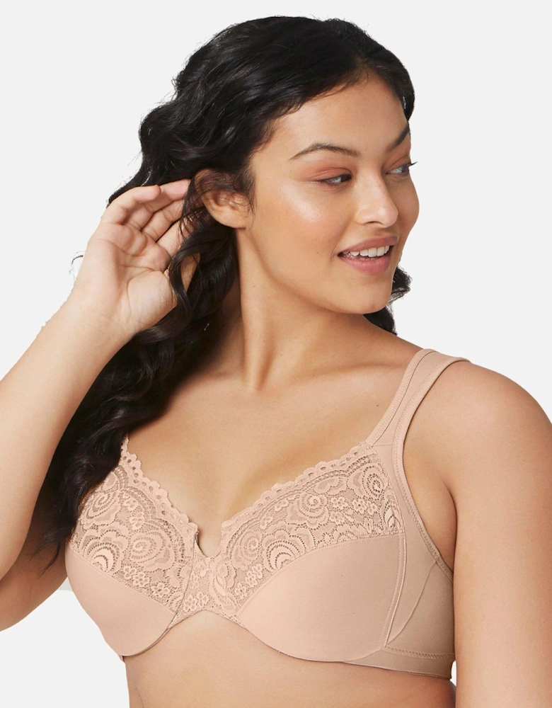 Low Cut Wonderwire Lace Bra