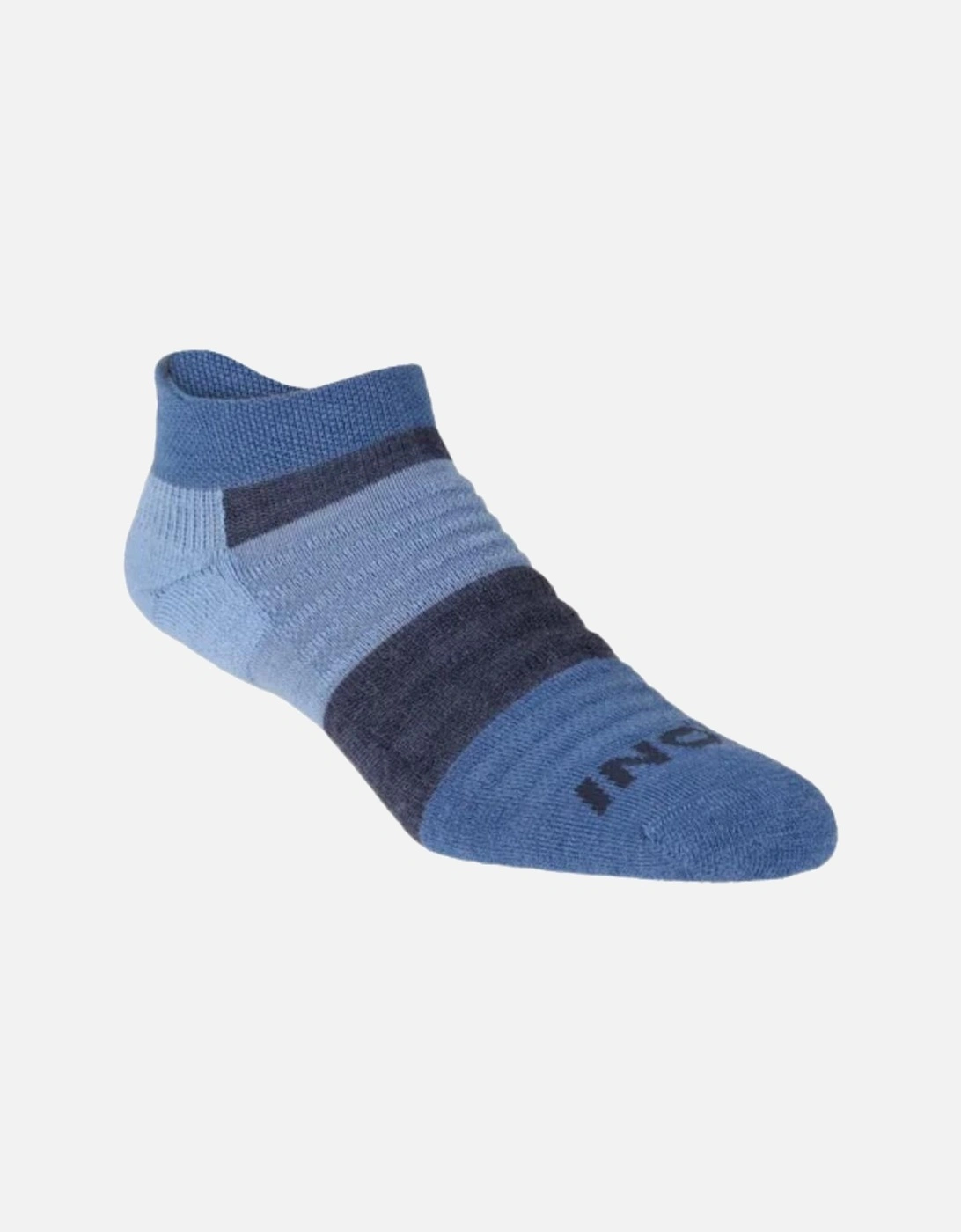 Merino Low Sock - Navy/Melange