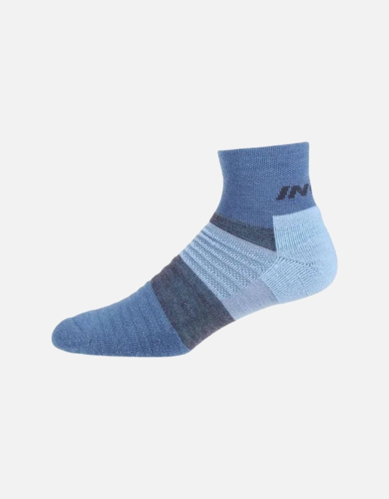 Merino Mid Sock - Navy/Melange