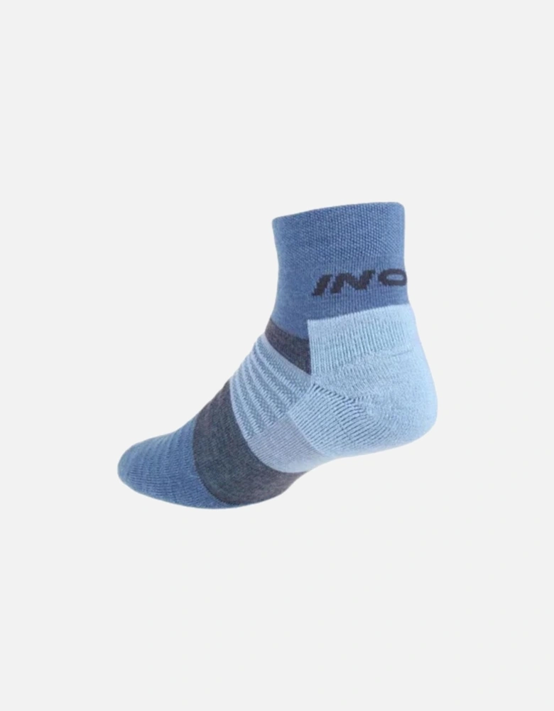 Merino Mid Sock - Navy/Melange