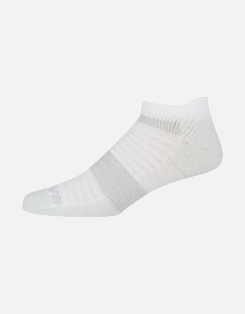 Active Low Sock - White/Grey