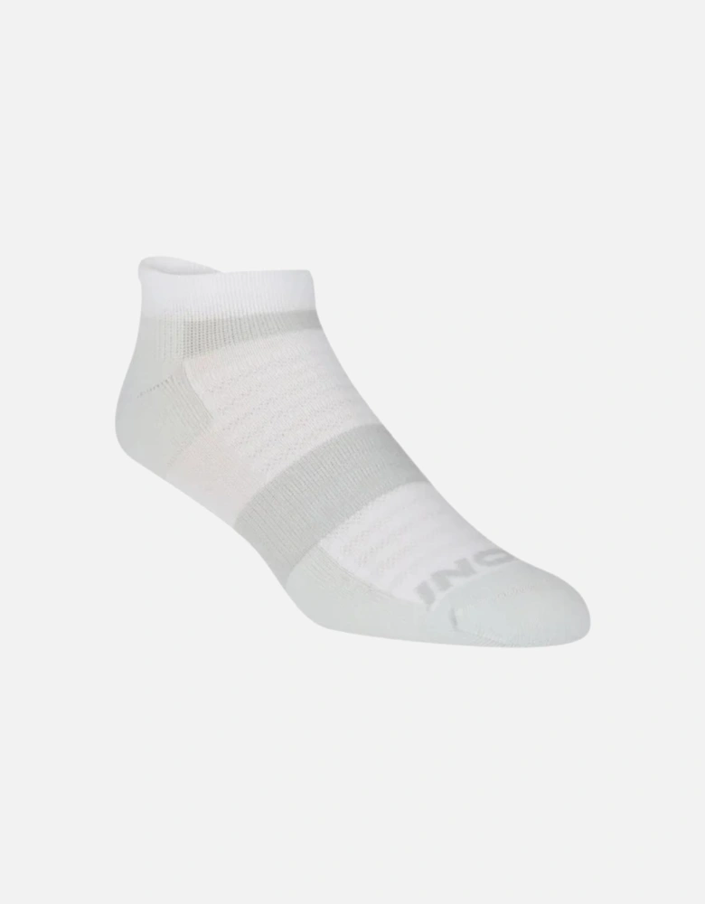 Active Low Sock - White/Grey