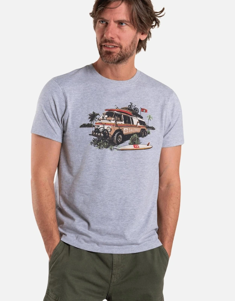 Mens Retro Camper Short Sleeve T-Shirt