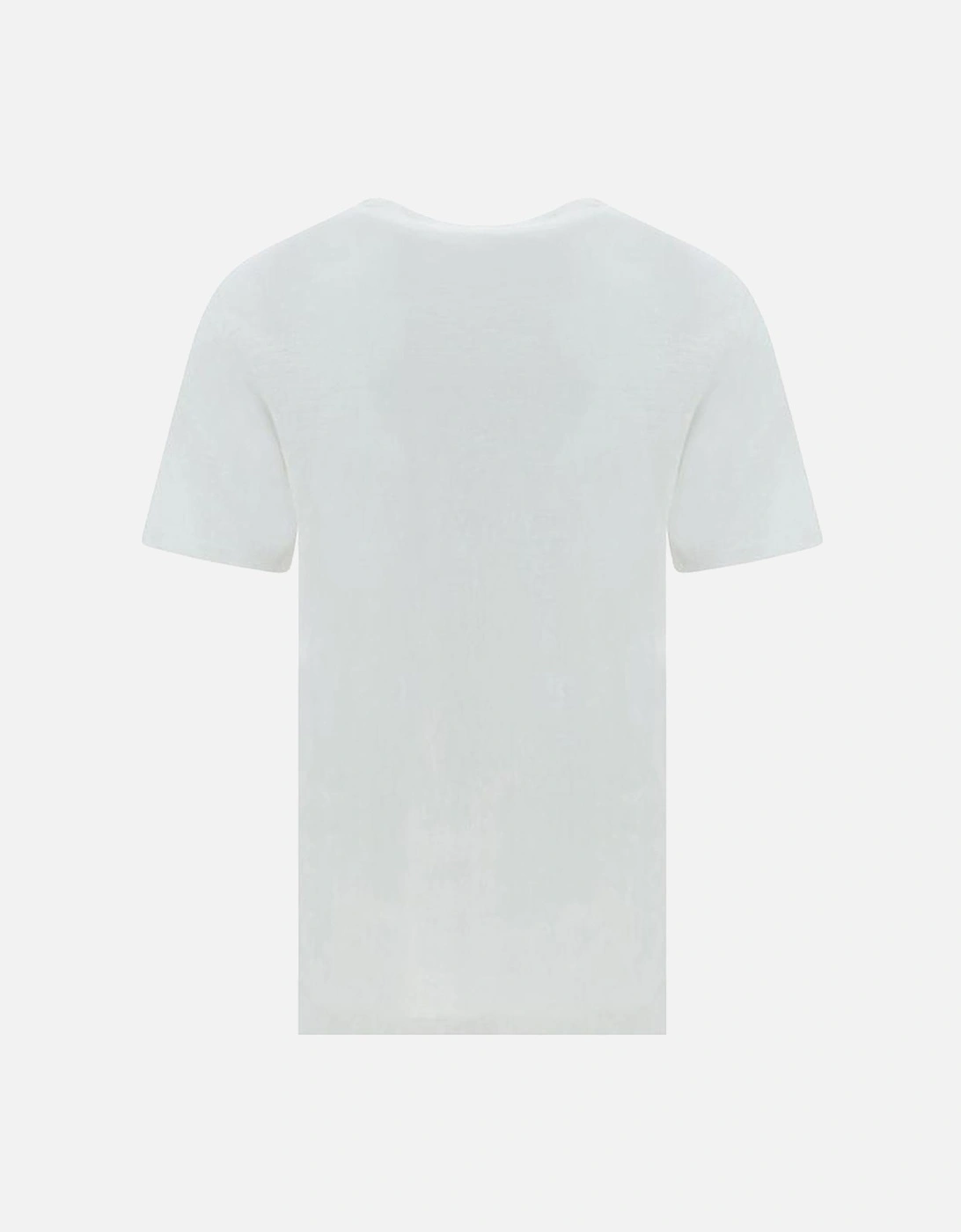 Linen Zewel T-Shirt with Iconic Monogram Women - White
