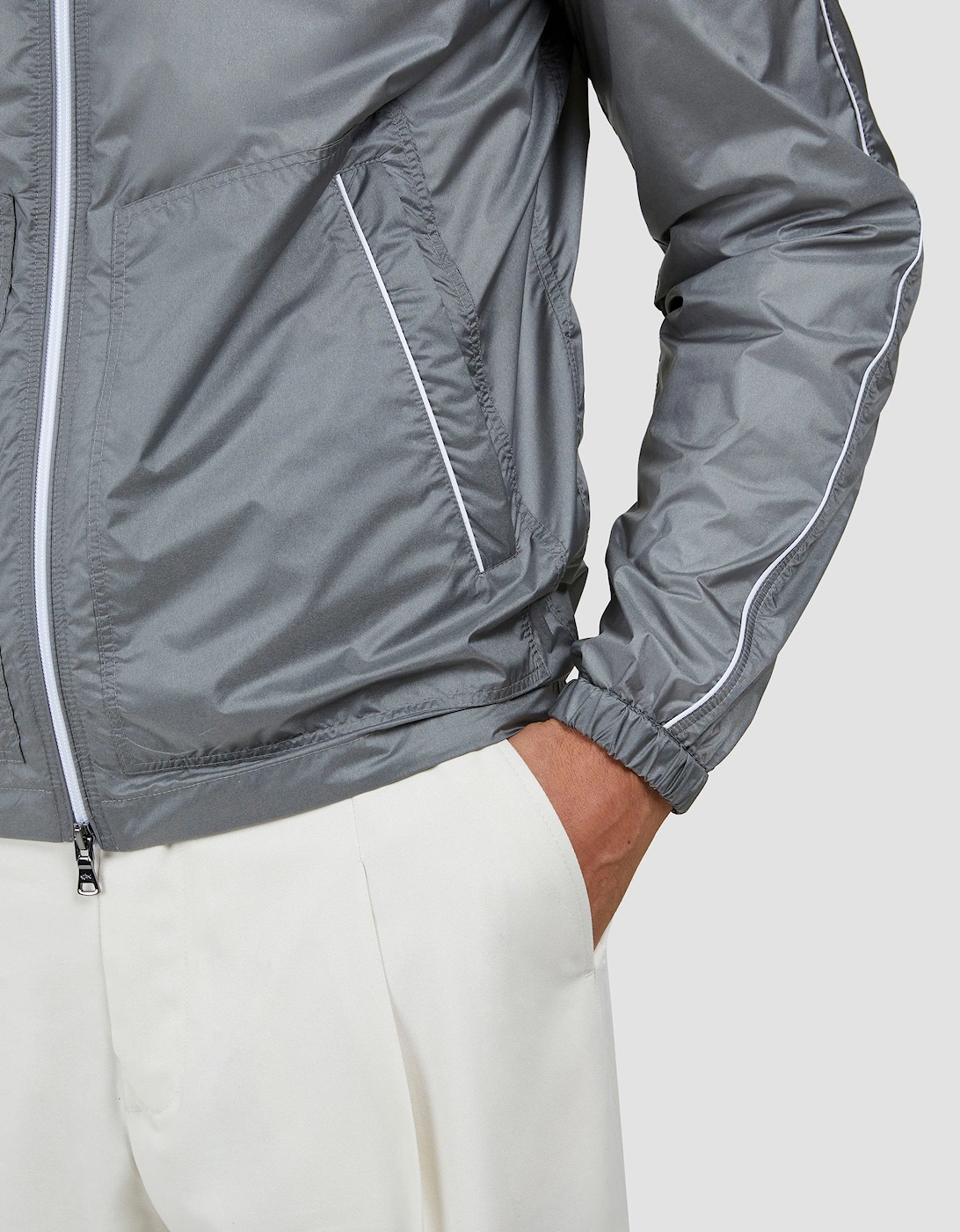 Pertex Hooded Jacket Grey