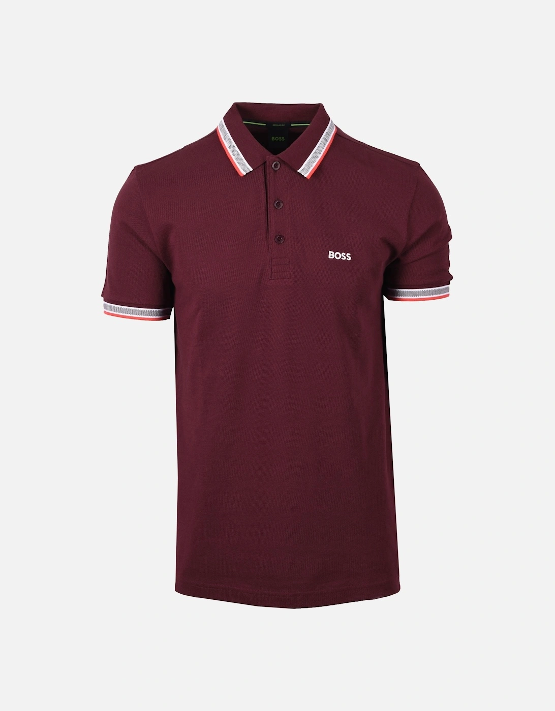 Boss Paddy Polo Shirt Medium Red, 5 of 4