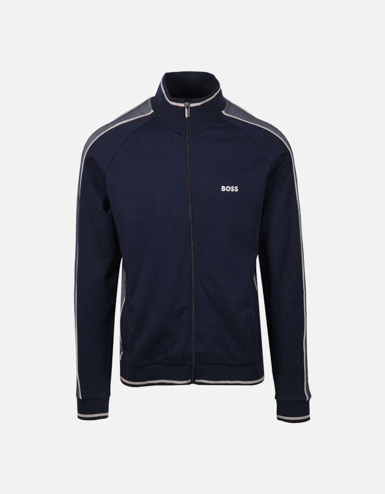 Boss Tracksuit Jacket Dark Blue