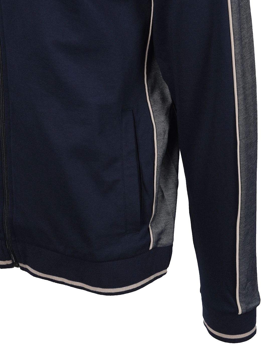 Boss Tracksuit Jacket Dark Blue