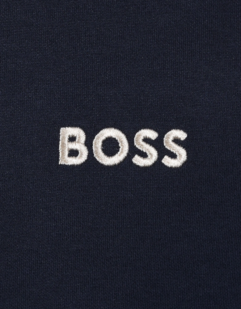 Boss Tracksuit Jacket Dark Blue