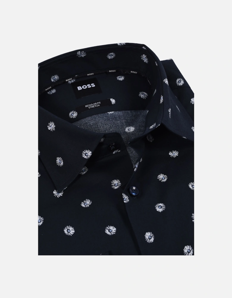 Boss H-joe-Kent-c1-214 Shirt Dark Blue