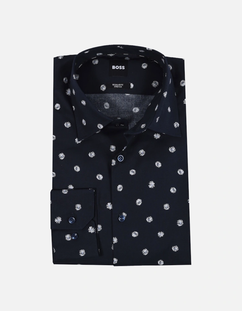 Boss H-joe-Kent-c1-214 Shirt Dark Blue