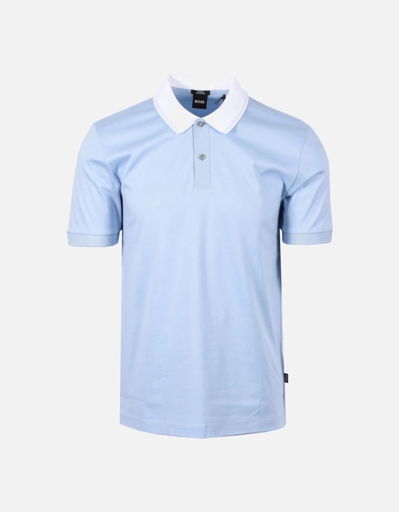 Boss H-phillipson 199 Polo Shirt Light Pastel Blue