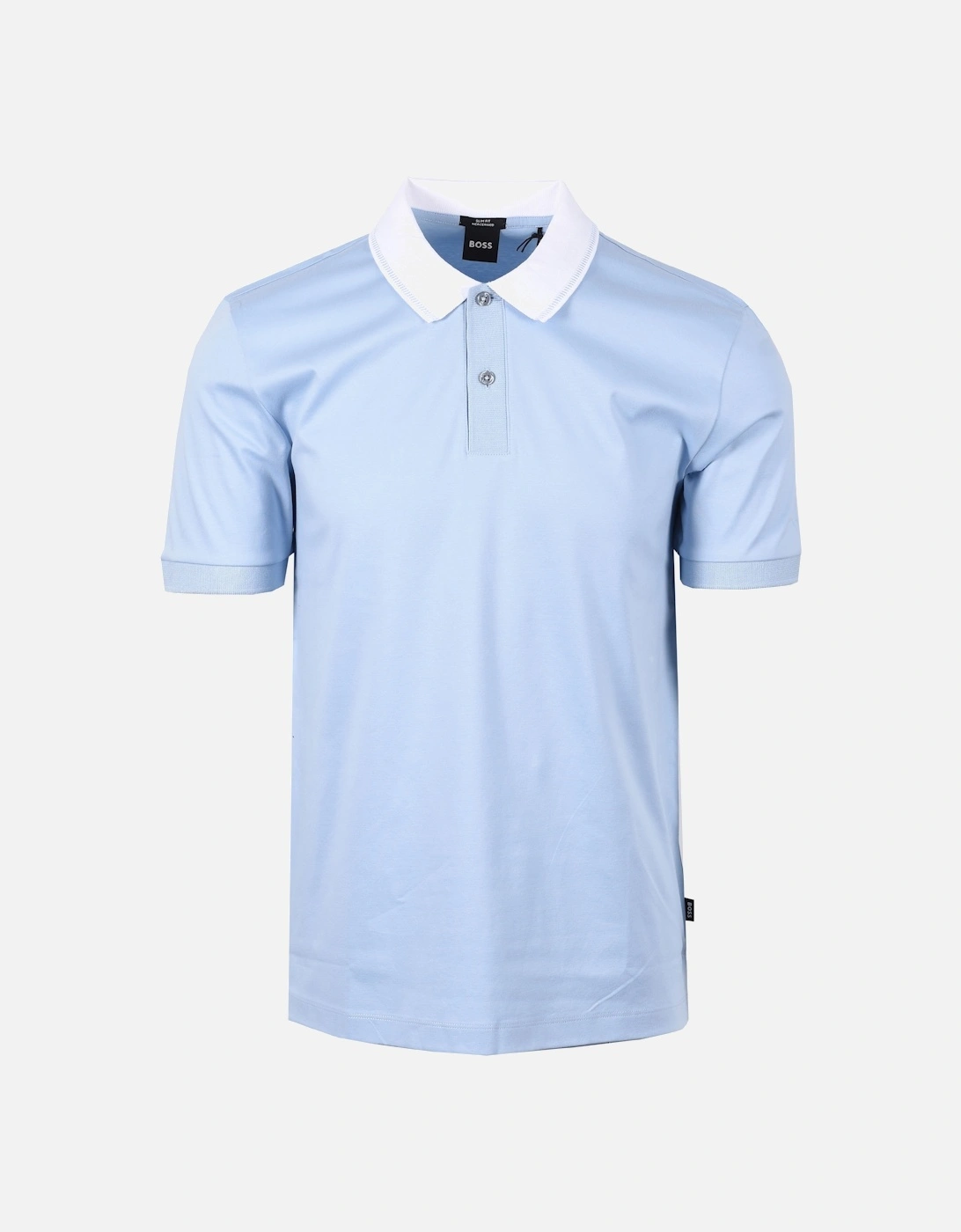 Boss H-phillipson 199 Polo Shirt Light Pastel Blue, 4 of 3