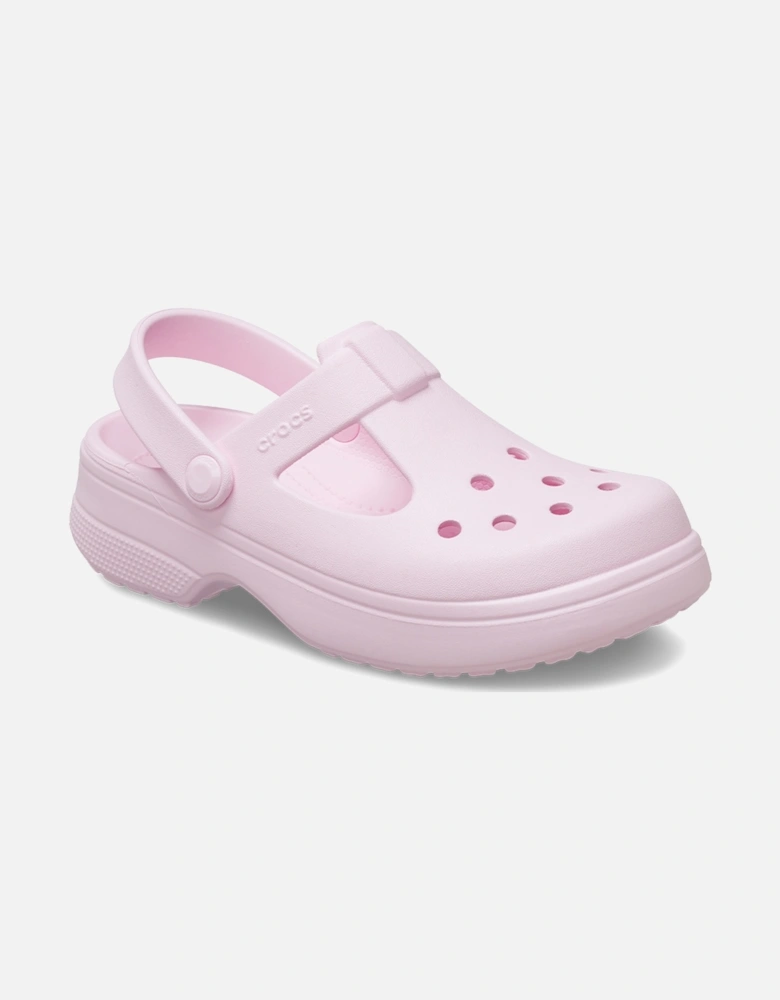 Toddler Classic Mary Jane Clog Pink Milk