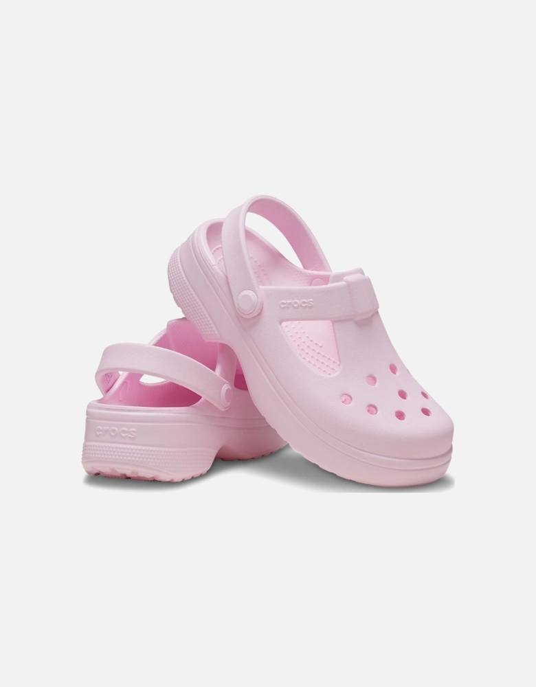 Toddler Classic Mary Jane Clog Pink Milk