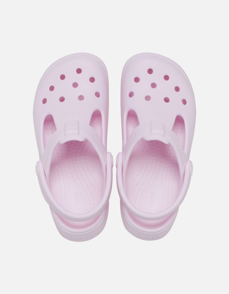 Toddler Classic Mary Jane Clog Pink Milk