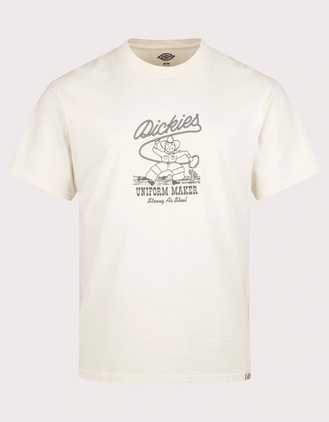 Relaxed Fit Rope Center Logo T-Shirt, 3 of 2