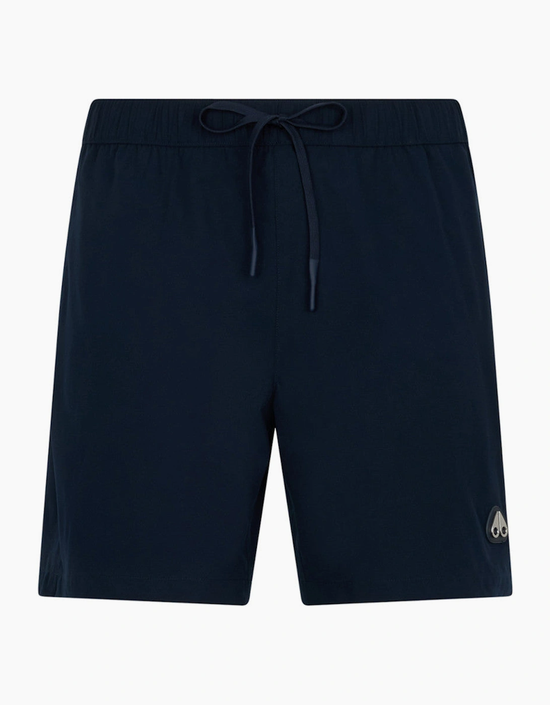 Men's Moose Knuckles Logo Swim Short 833 Navy - Black - Size: 33/32/32