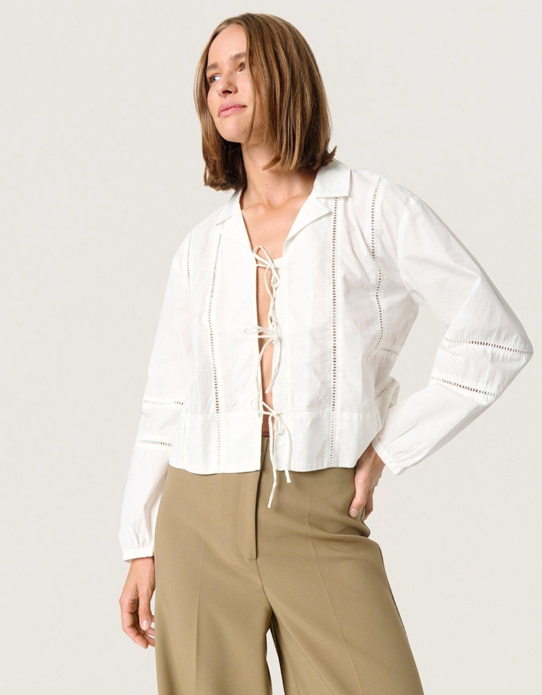 Calico Blouse - White