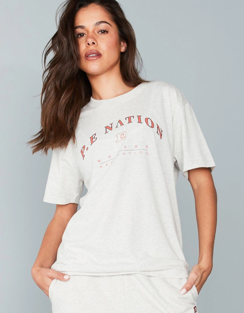 Womens Training Liberation Tee - Grey