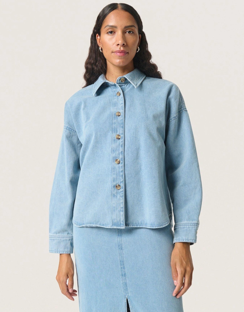 Annabeth Overshirt - Blue