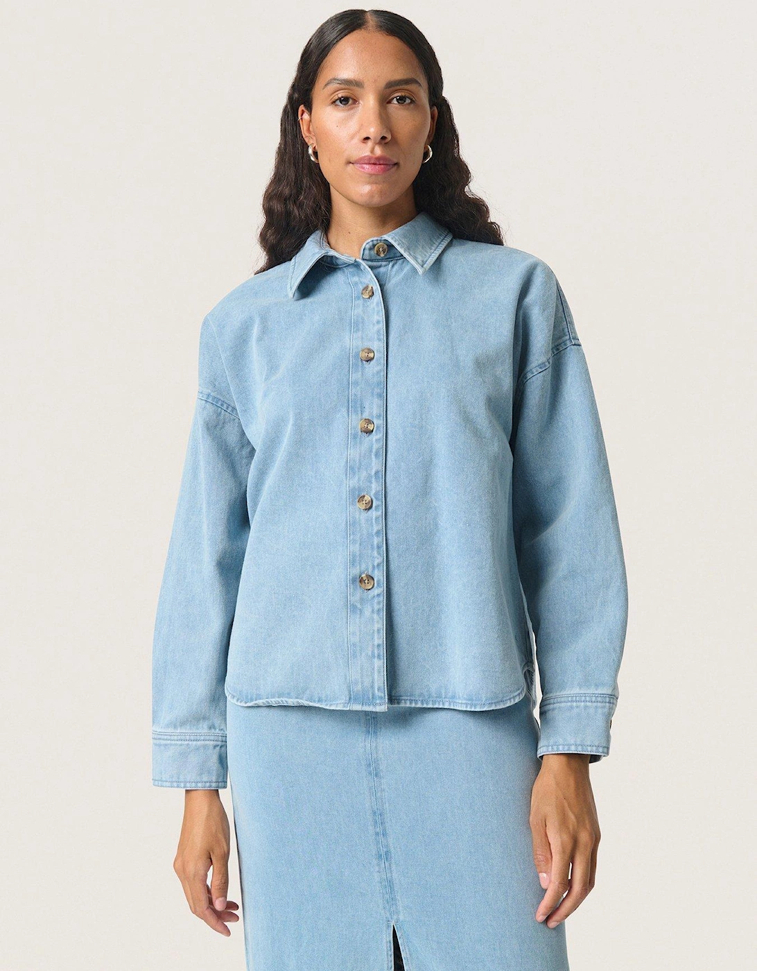 Annabeth Overshirt - Blue, 2 of 1