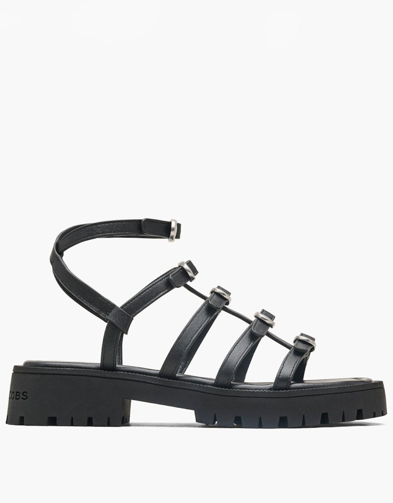 The Kiki Gladiator Sandals - Black