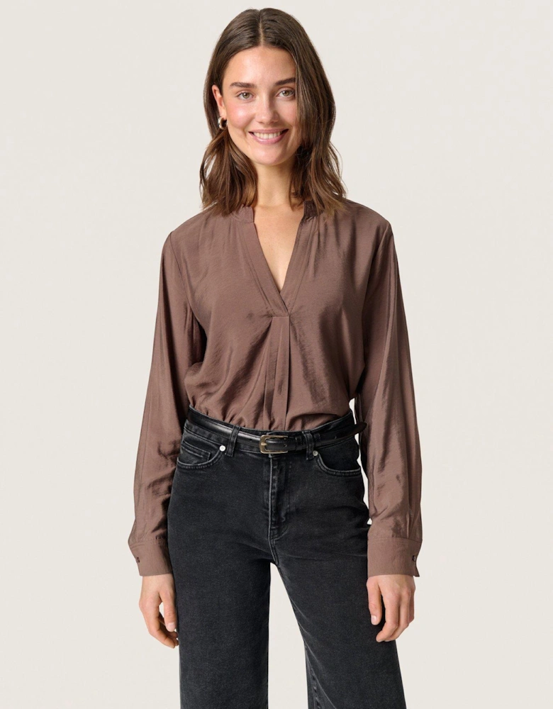 Leodora Blouse - Brown