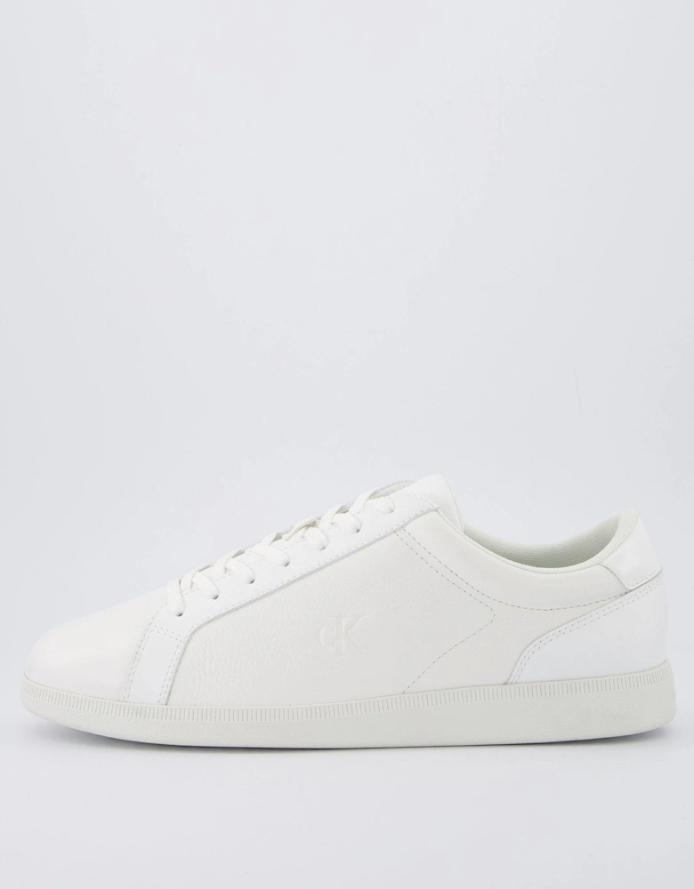 Low Profile Cupsole Trainer - White