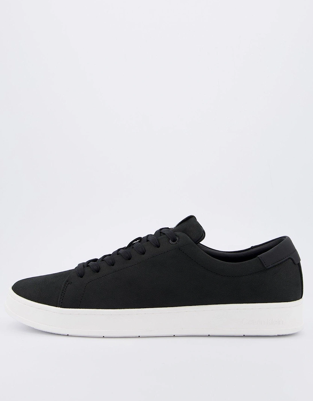 Low Top Nubuck Trainer - Black, 2 of 1